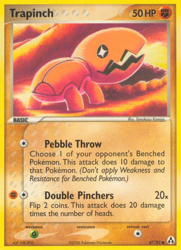 Trapinch #67, Legend Maker