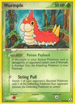 Wurmple #70, Reverse Foil
