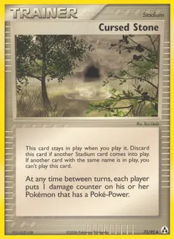Cursed Stone #72, Reverse Foil