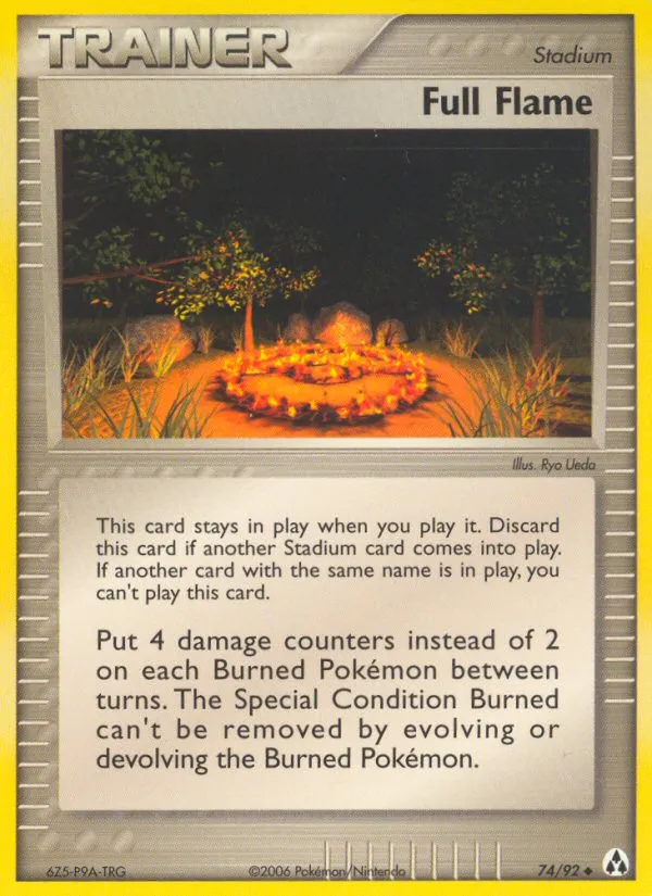 Full Flame #74, Legend Maker Reverse Foil