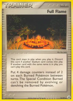 Full Flame #74, Reverse Foil