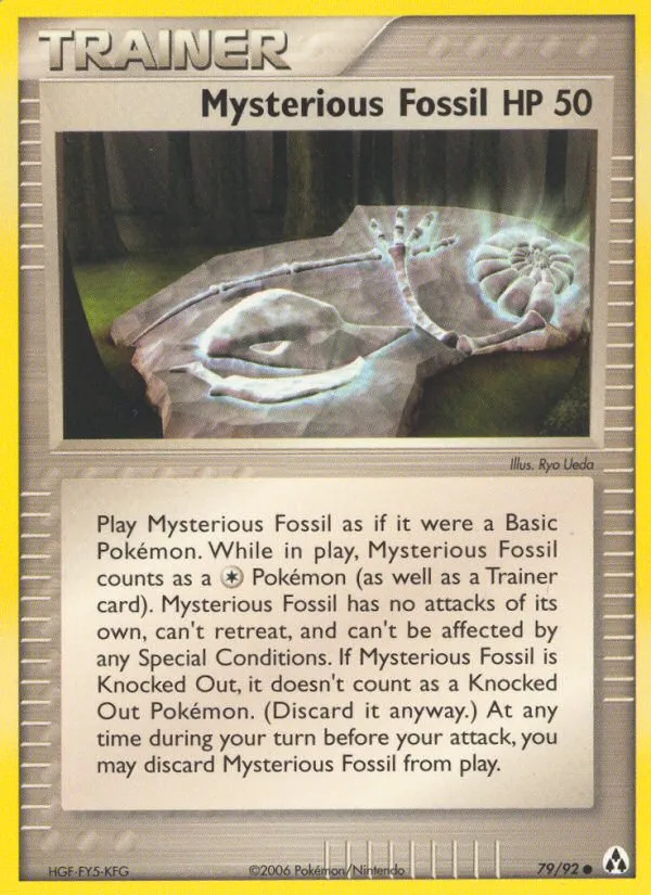 Mysterious Fossil #79, Legend Maker Reverse Foil