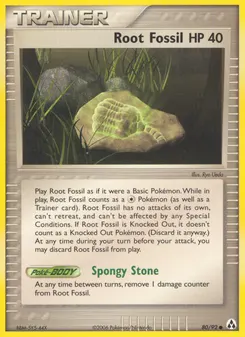 Root Fossil #80, Reverse Foil