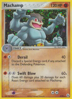 Machamp #9, Reverse Foil