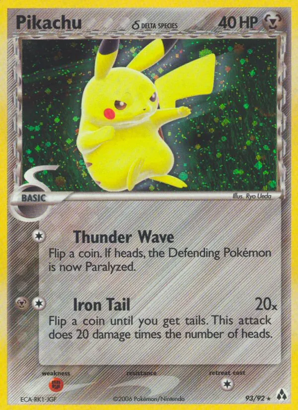 Pikachu δ #93, Legend Maker