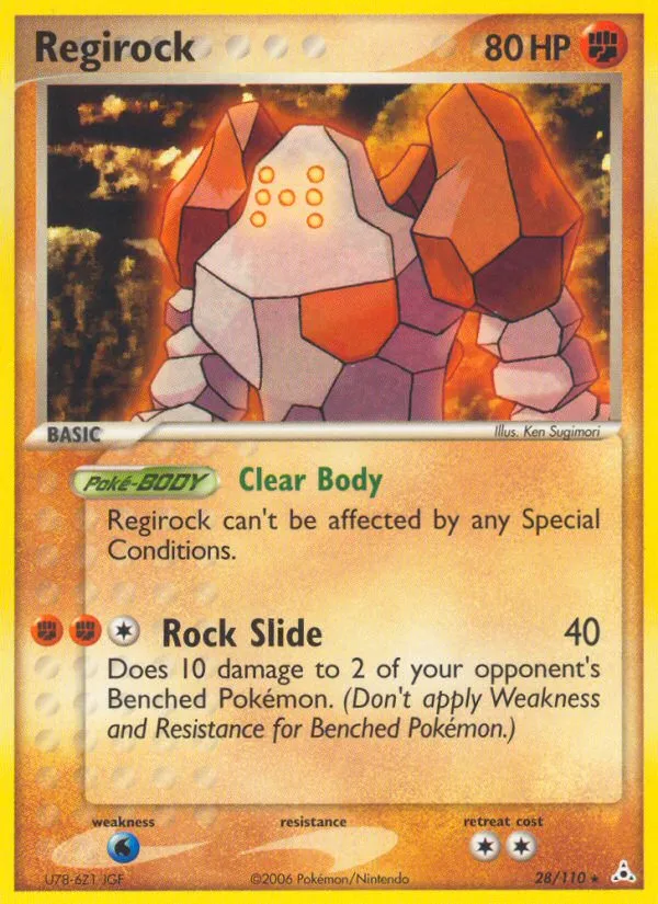 Regirock #28, Holon Phantoms