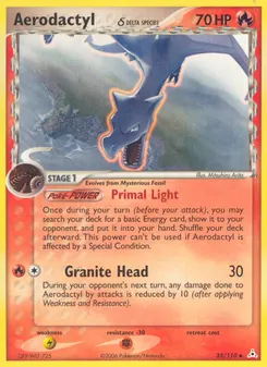 Aerodactyl δ #35, Reverse Foil