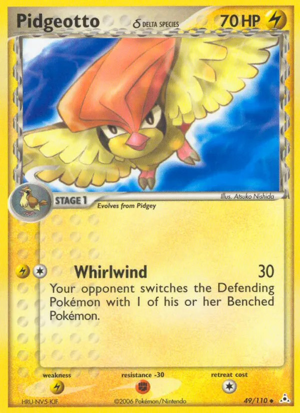 Pidgeotto δ #49, Holon Phantoms