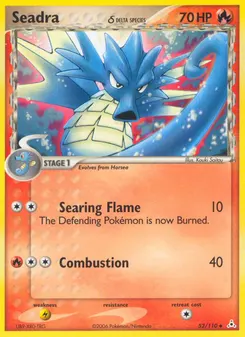 Seadra δ #52, Reverse Foil