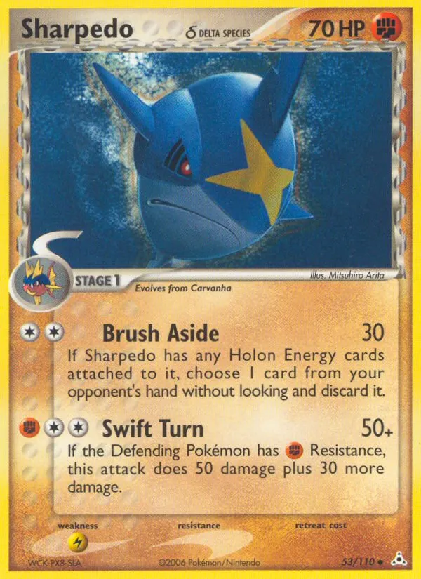 Sharpedo δ #53, Holon Phantoms