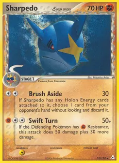 Sharpedo δ #53, Reverse Foil