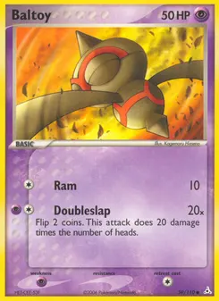 Baltoy #59, Reverse Foil