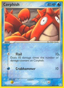 Corphish #63, Reverse Foil