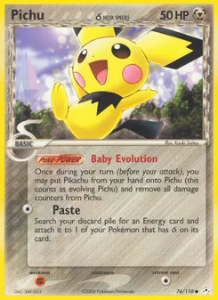 Pichu δ #76, Reverse Foil