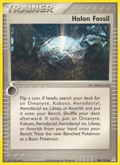 Holon Fossil #86, Reverse Foil