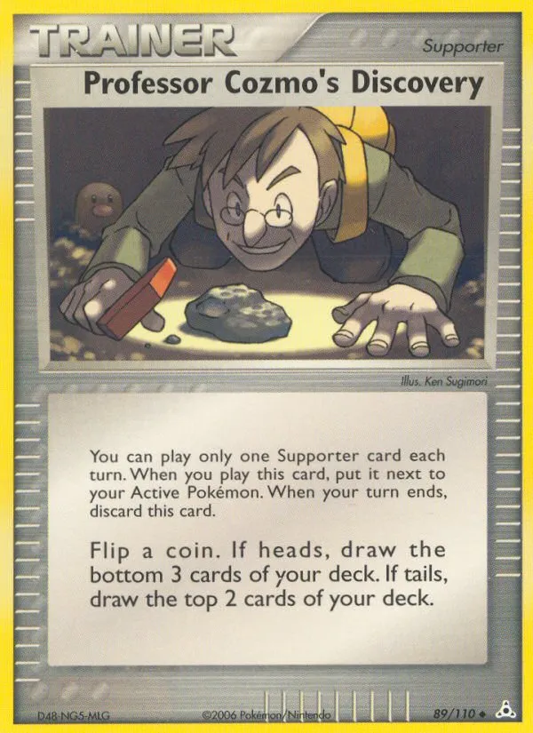Professor Cozmo's Discovery #89, Holon Phantoms Reverse Foil
