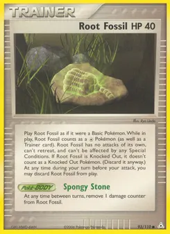Root Fossil #93, Reverse Foil
