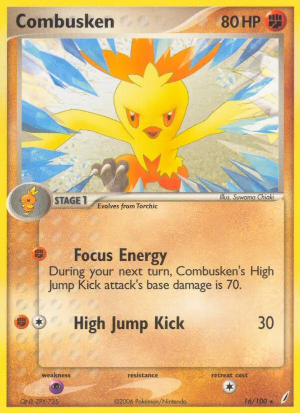 Combusken #16, Crystal Guardians