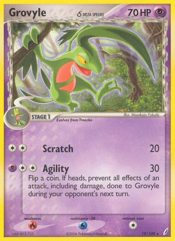 Grovyle δ #19, Crystal Guardians