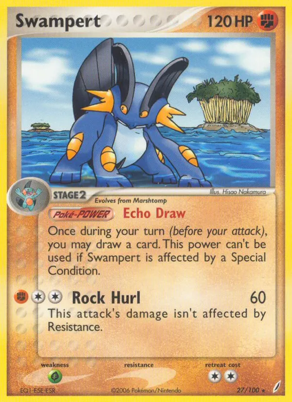 Swampert #27, Crystal Guardians