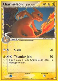 Charmeleon δ #30, Reverse Foil