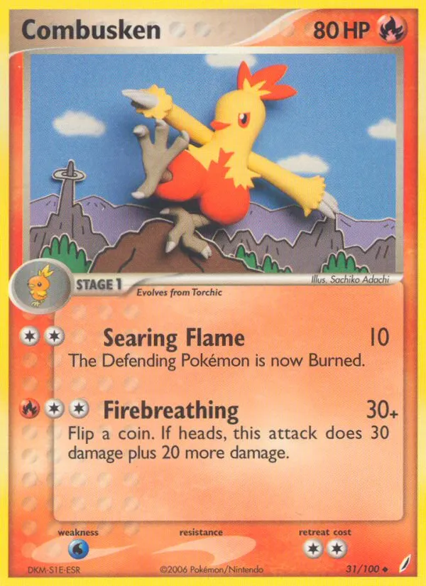 Combusken #31, Crystal Guardians
