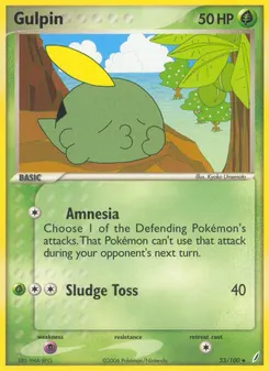 Gulpin #33, Reverse Foil