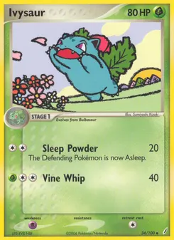 Ivysaur #34, Reverse Foil