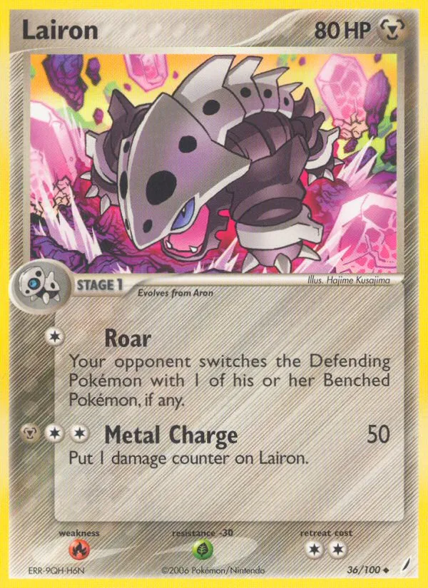 Lairon #36, Crystal Guardians Reverse Foil