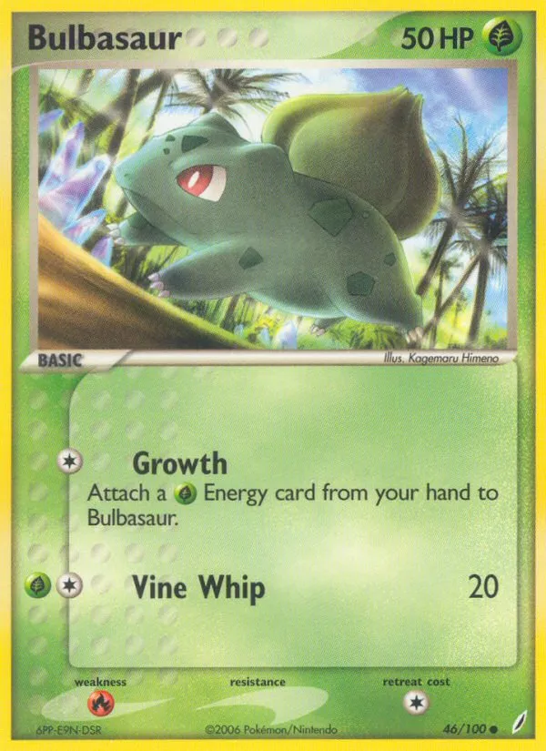 Bulbasaur #46, Crystal Guardians