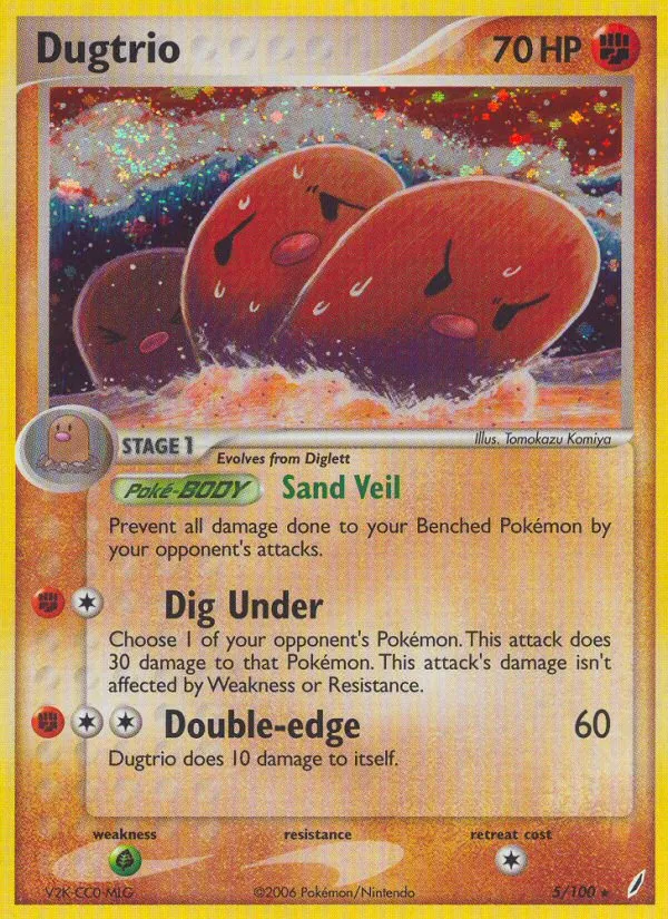 Dugtrio #5, Crystal Guardians