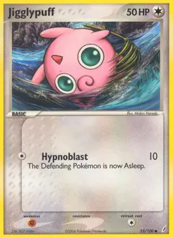 Jigglypuff #53, Reverse Foil