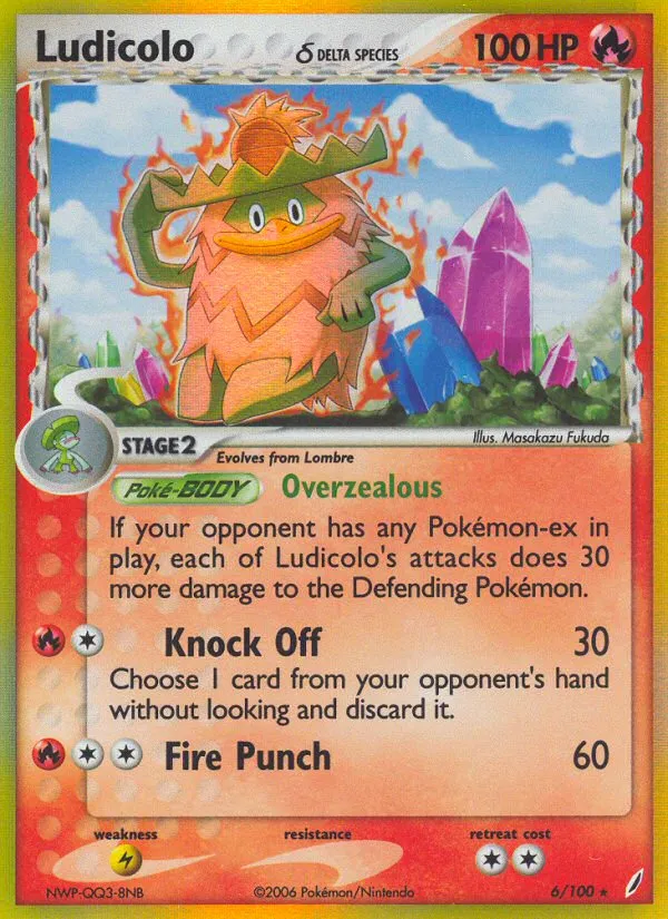 Ludicolo δ #6, Crystal Guardians