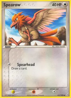 Spearow #61, Reverse Foil