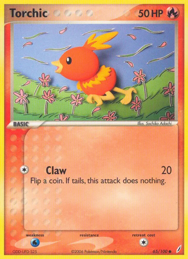 Torchic #65, Crystal Guardians
