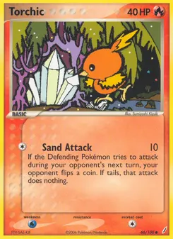 Torchic #66, Reverse Foil
