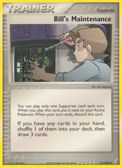 Bill's Maintenance #71, Reverse Foil