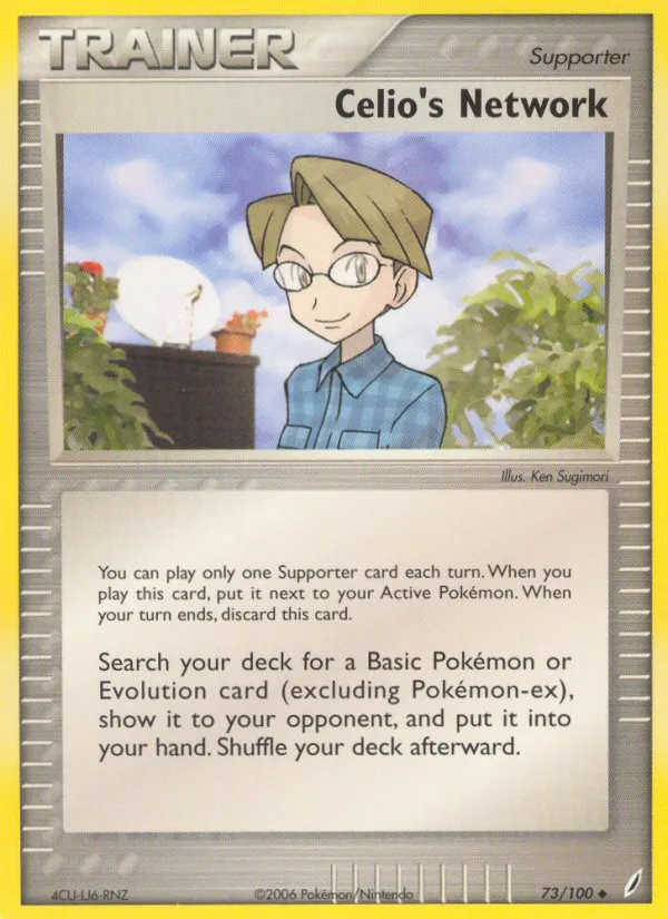 Celio's Network #73, Crystal Guardians Reverse Foil