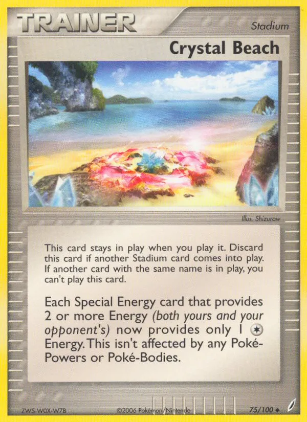 Crystal Beach #75, Crystal Guardians Reverse Foil