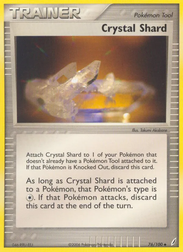 Crystal Shard #76, Crystal Guardians Reverse Foil