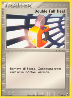 Double Full Heal #77, Reverse Foil