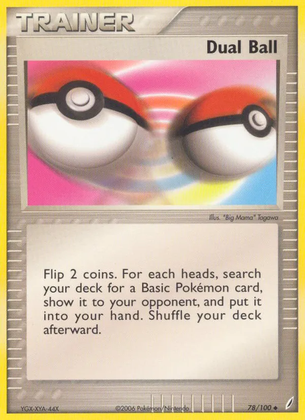 Dual Ball #78, Crystal Guardians Reverse Foil