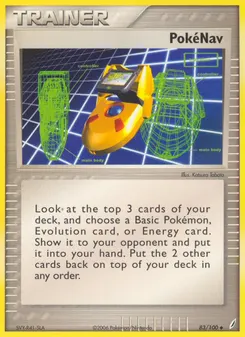 PokéNav #83, Reverse Foil