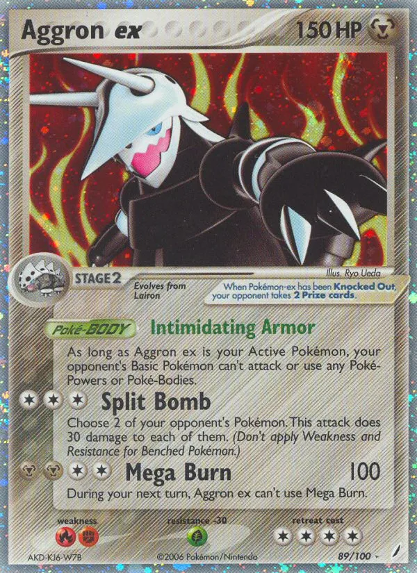 Aggron ex #89, Crystal Guardians