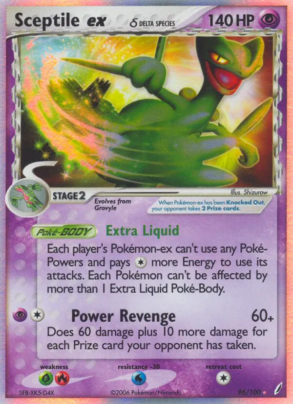 Sceptile ex δ #96, Crystal Guardians