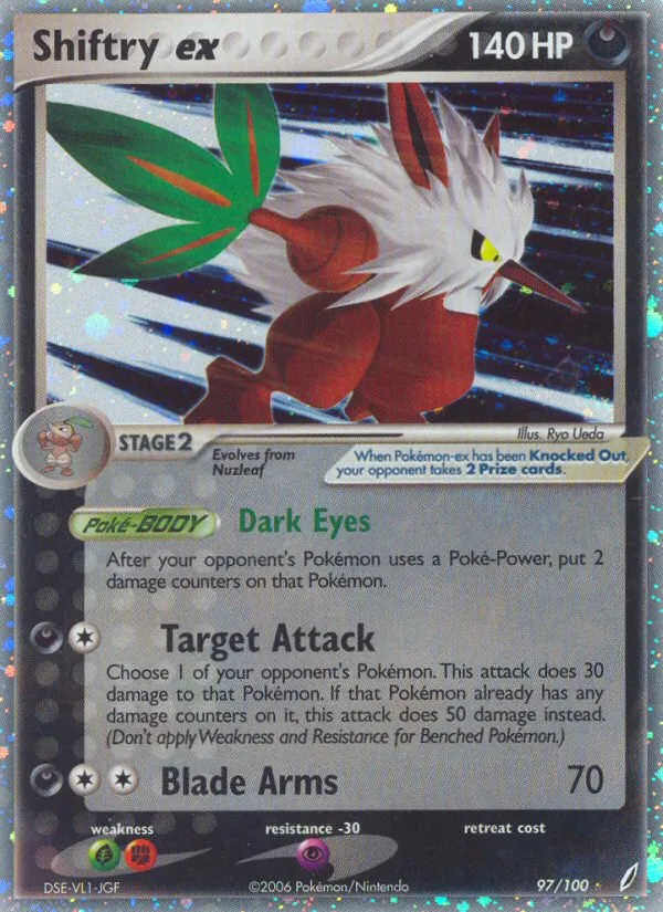 Shiftry ex #97, Crystal Guardians