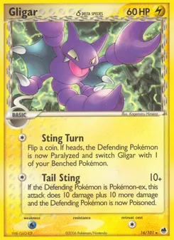 Gligar δ #16, Reverse Foil