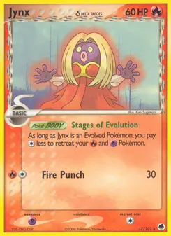 Jynx δ #17, Reverse Foil
