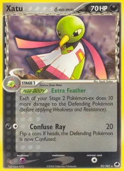 Xatu δ #25, Reverse Foil