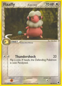 Flaaffy δ #30, Reverse Foil